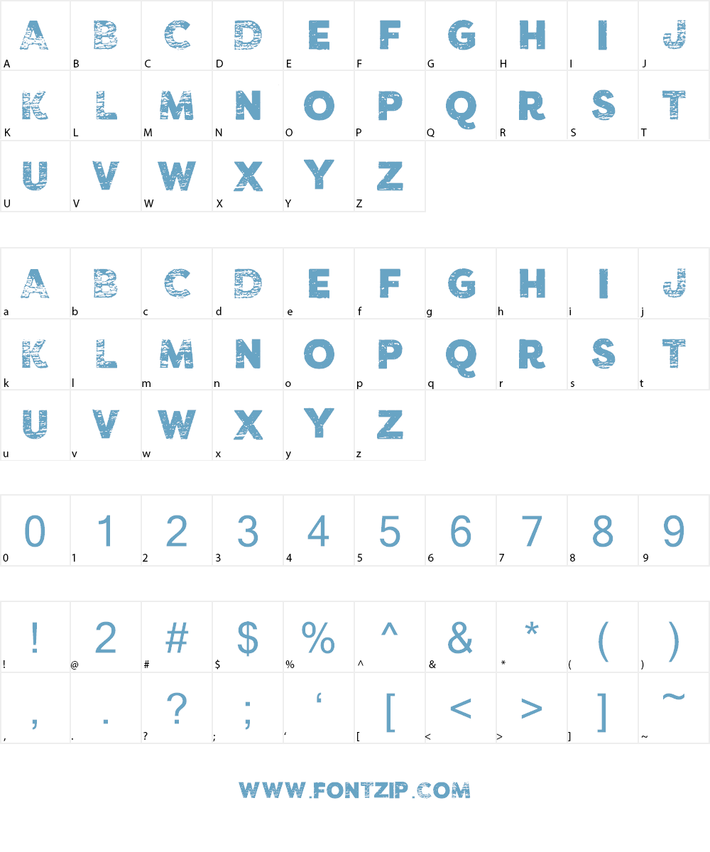 vtks carbo 753 Font Character